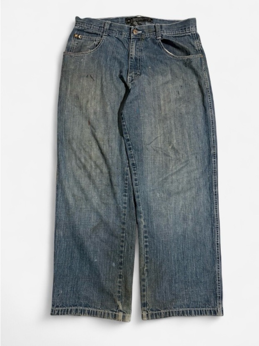 Relaxed SouthPole Blue Denim Jeans - Classic Casual Style